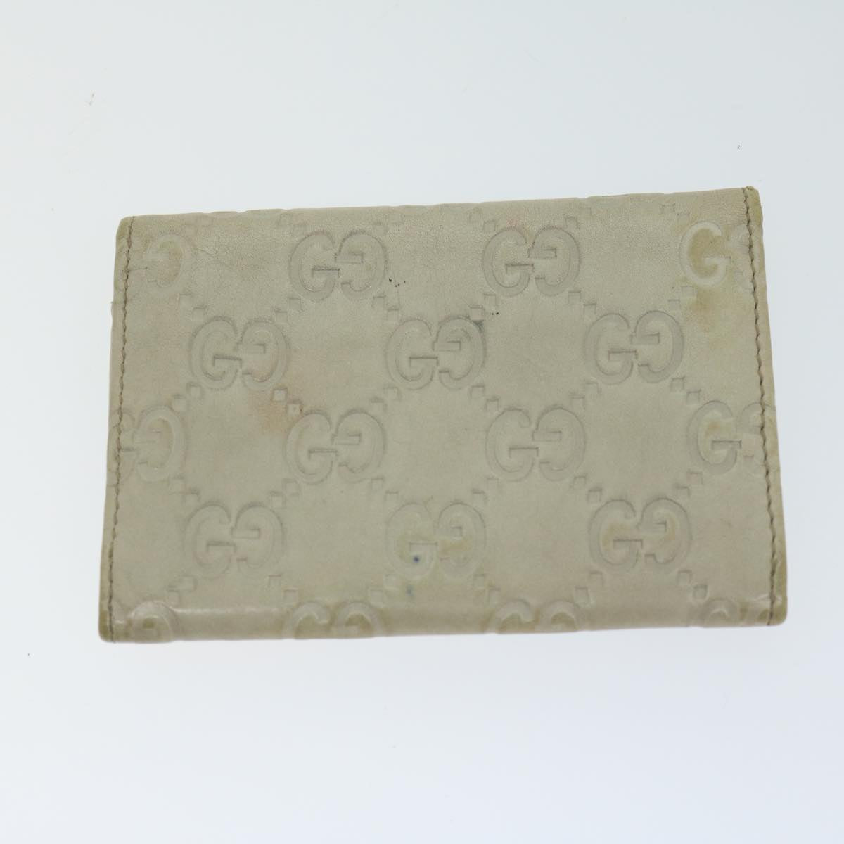 GUCCI Guccissima Day Planner Cover Card Case 2Set Beige Pink  66632