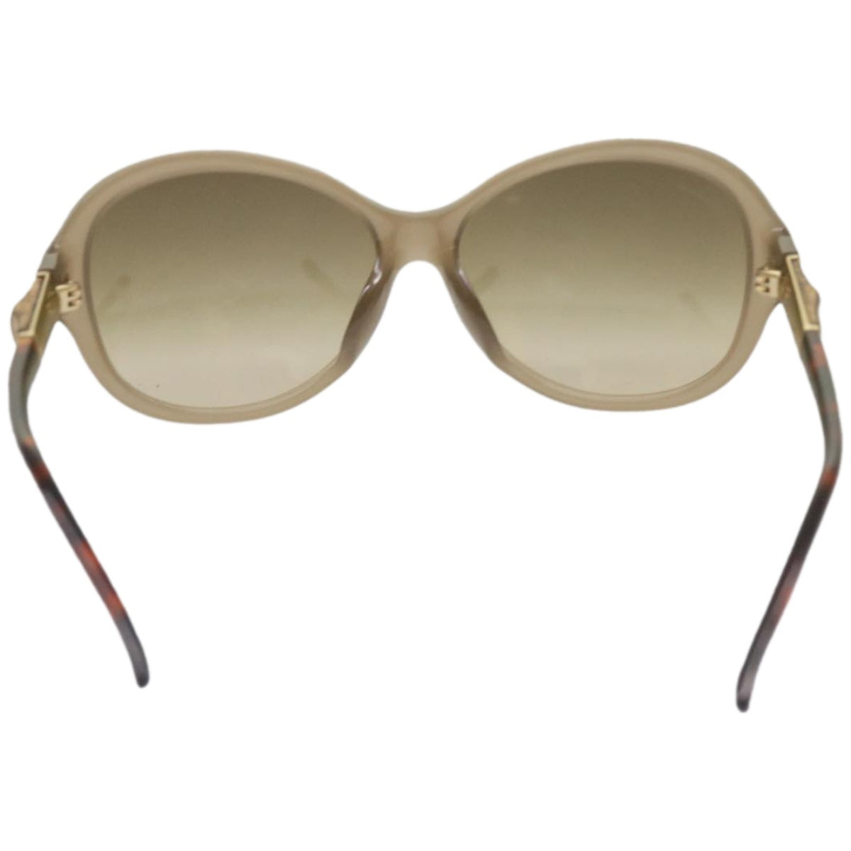 GUCCI Bamboo Sunglasses plastic Brown  66637