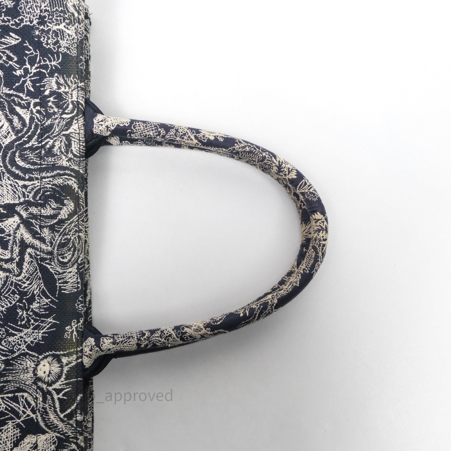 Christian Dior Toile De Jouy Medium Book Tote Canvas