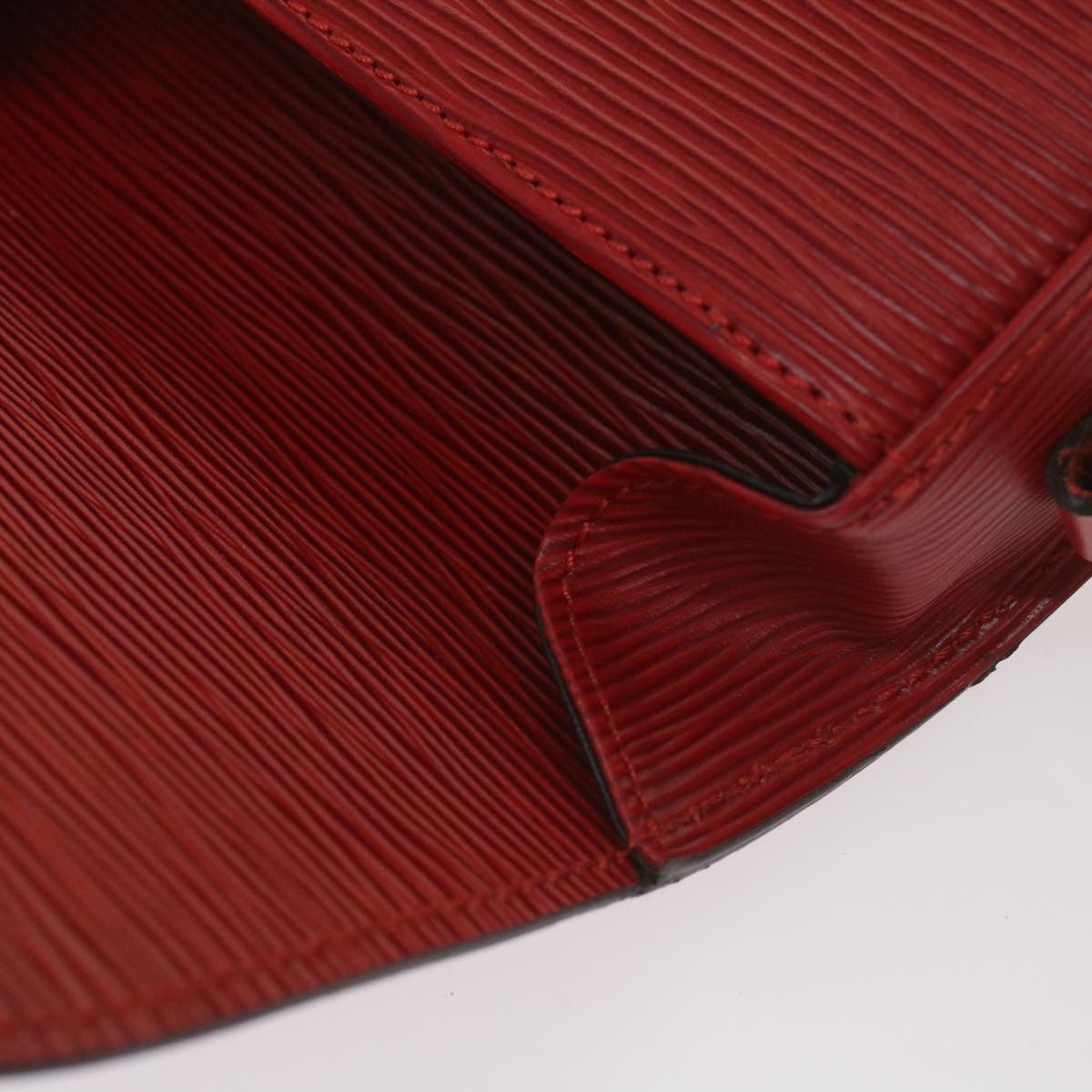 LOUIS VUITTON Epi Saint Cloud PM Shoulder Bag Red M52217 LV 66747
