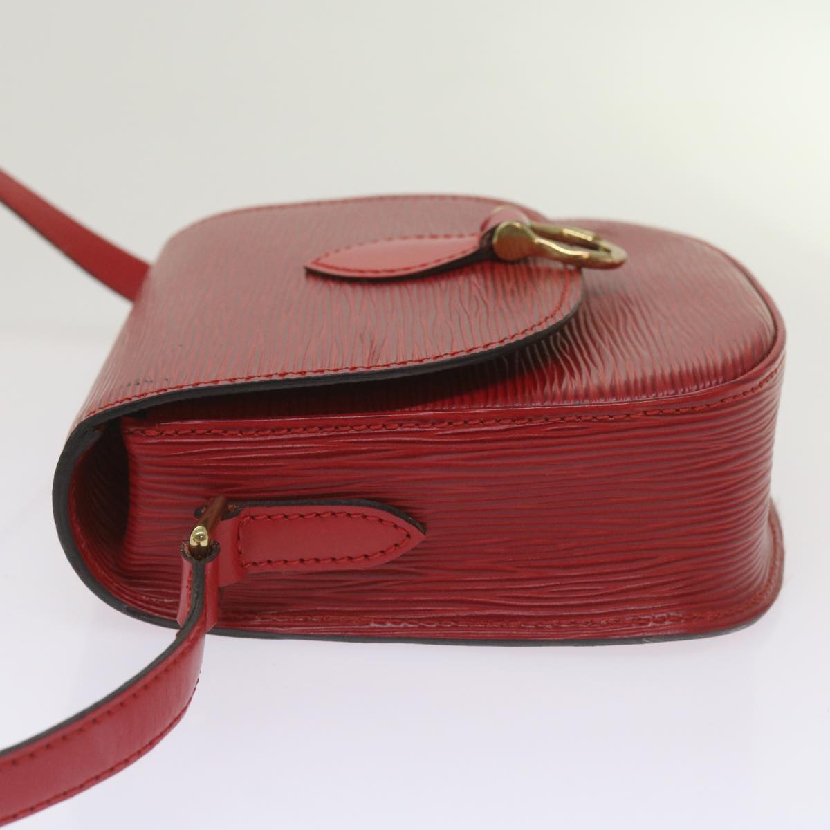 LOUIS VUITTON Epi Saint Cloud PM Shoulder Bag Red M52217 LV 66747