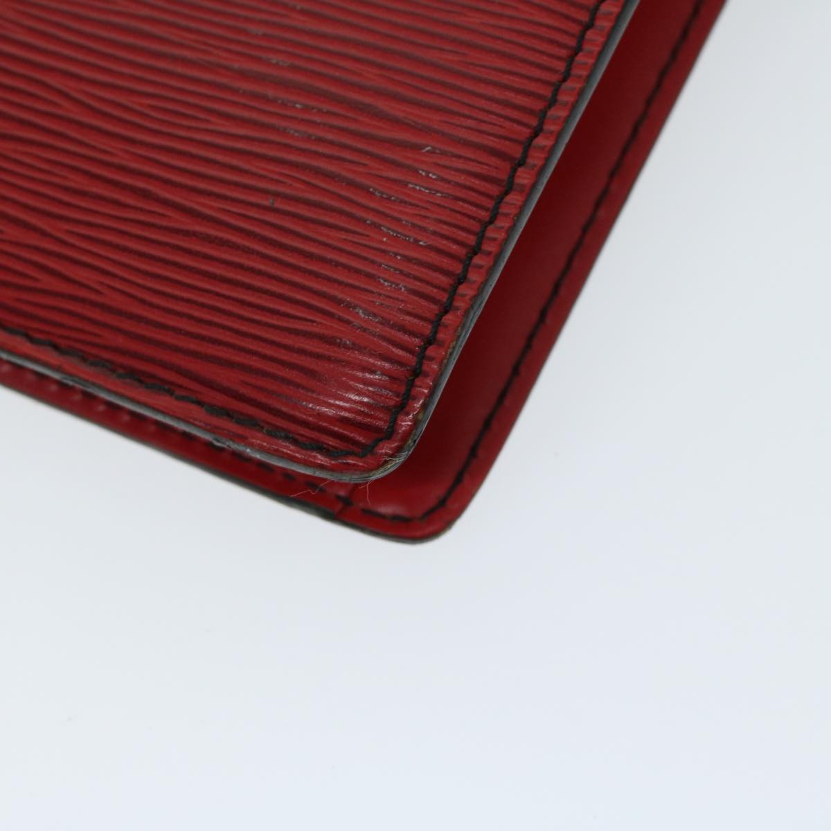 LOUIS VUITTON Epi Porte Documents Bandouliere Briefcase Red LV 66780