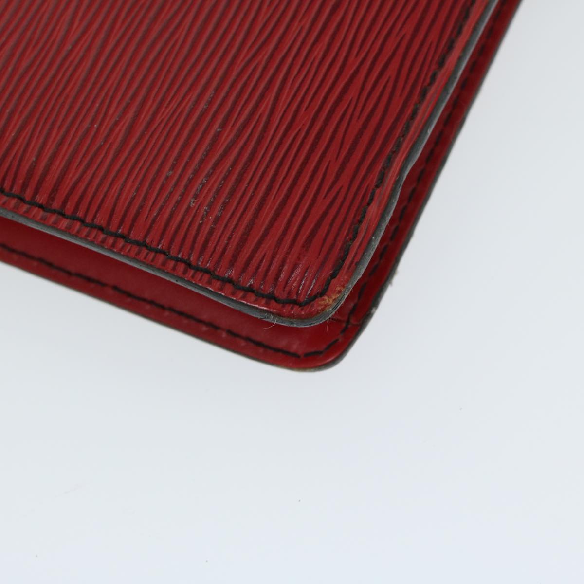 LOUIS VUITTON Epi Porte Documents Bandouliere Briefcase Red LV 66780