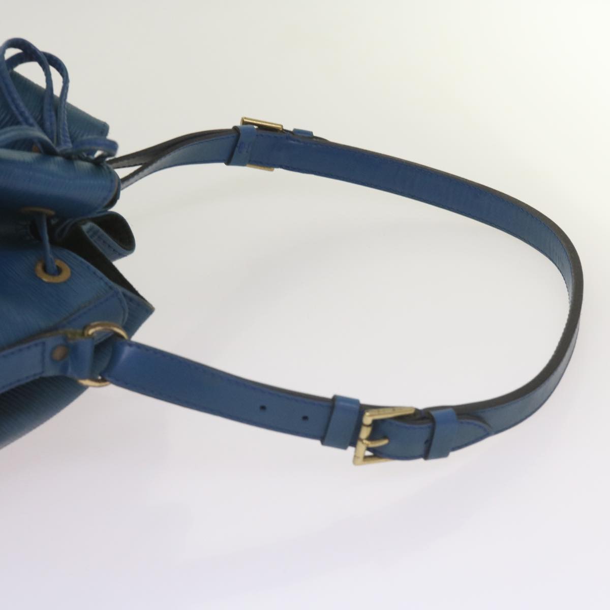 LOUIS VUITTON Epi Noe Shoulder Bag Blue M44005 LV 66785