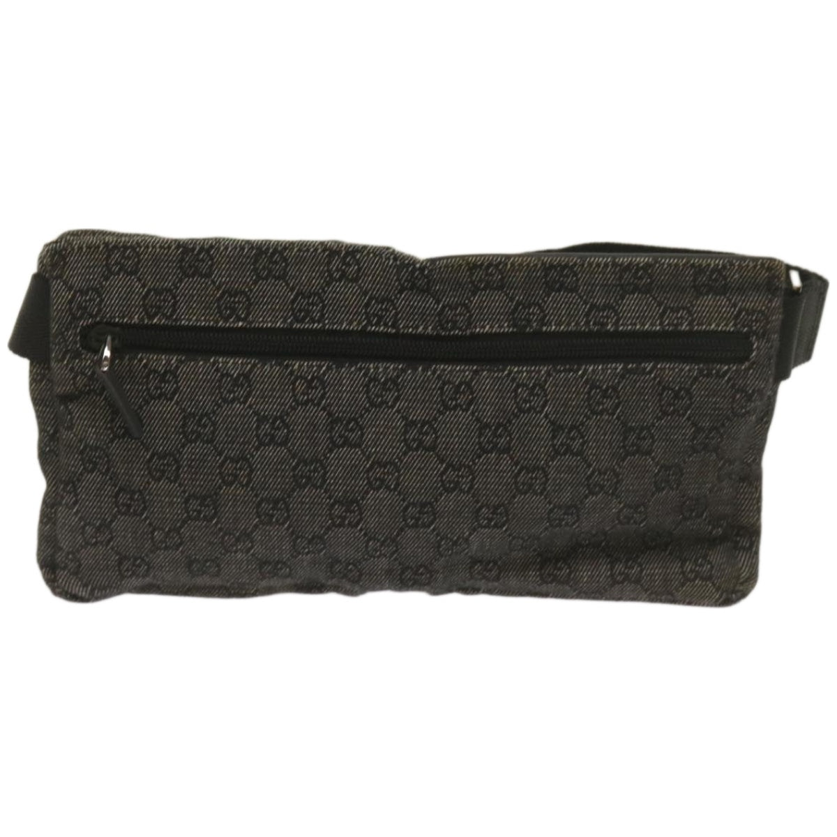 GUCCI GG Canvas Waist bag Black 28566  66840