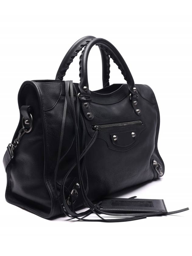 Luxury Balenciaga WoMen's Classic Motor City Tote Bag Black