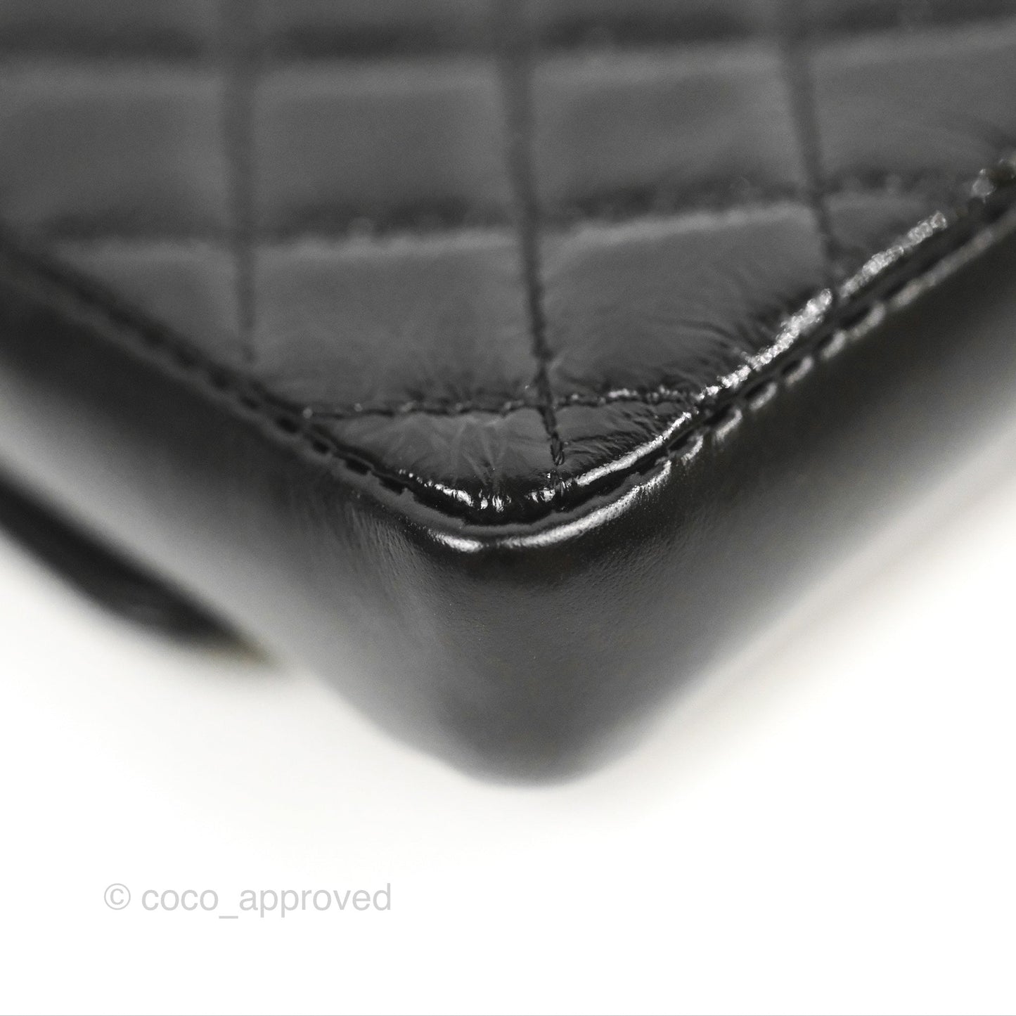 Chanel Waist Belt Bag Black Glazed Aged Calfskin Aged Gold Hardware