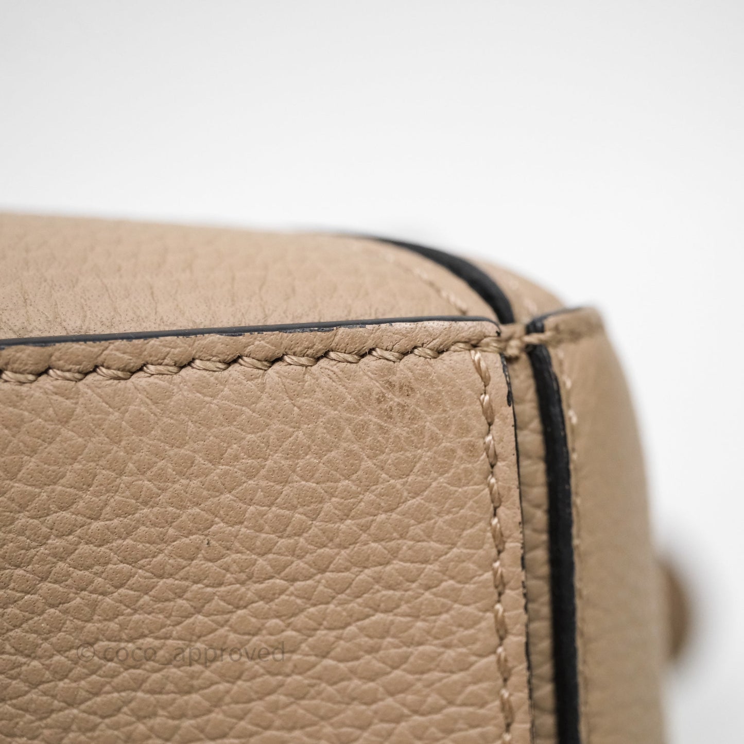 Loewe Small Puzzle Bag Sand Mink Grained Calfskin