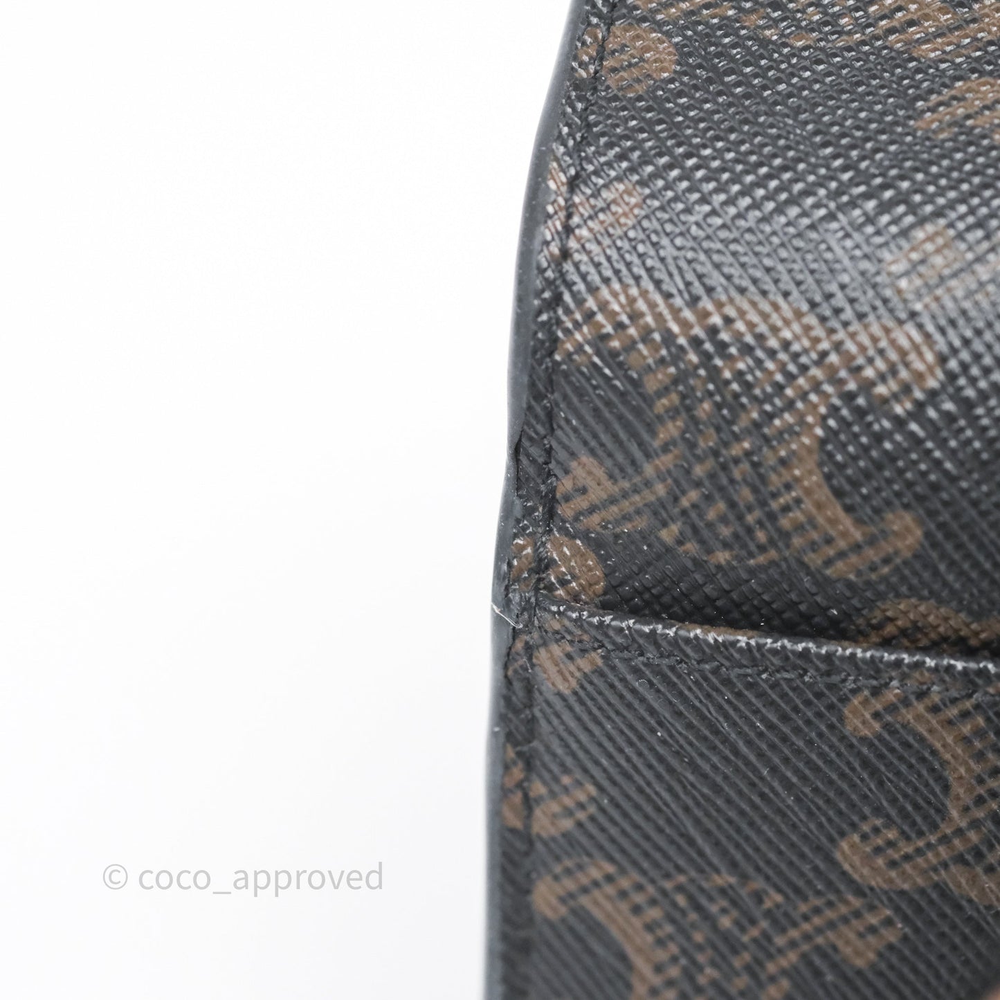 Celine Card Holder with Flap Triomphe Canvas Tan