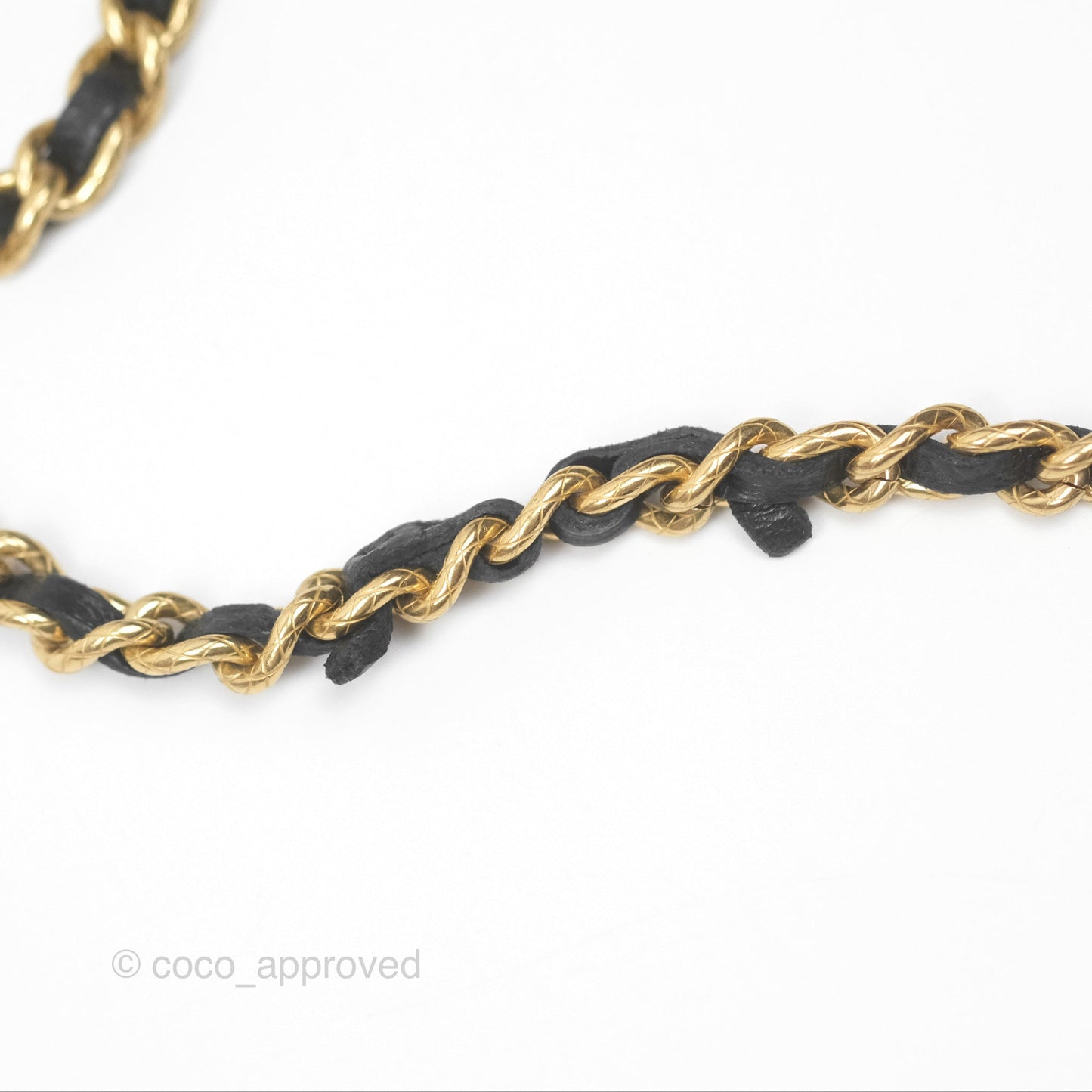Chanel Quilted Dynasty Wallet on Chain WOC Black Shiny Lambskin Gold Hardware