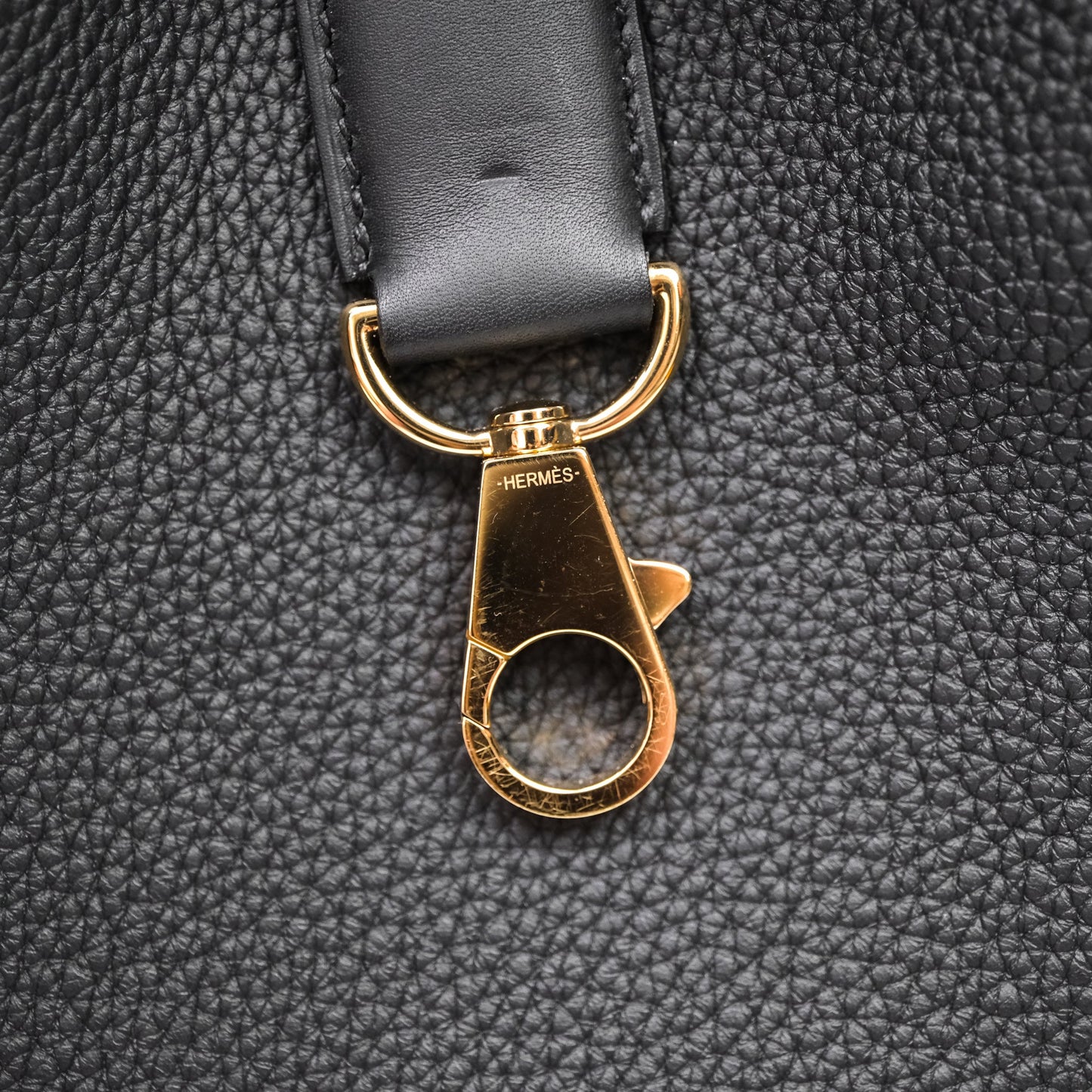Hermes Arcon Bag Black Noir 89 Togo Gold Hardware