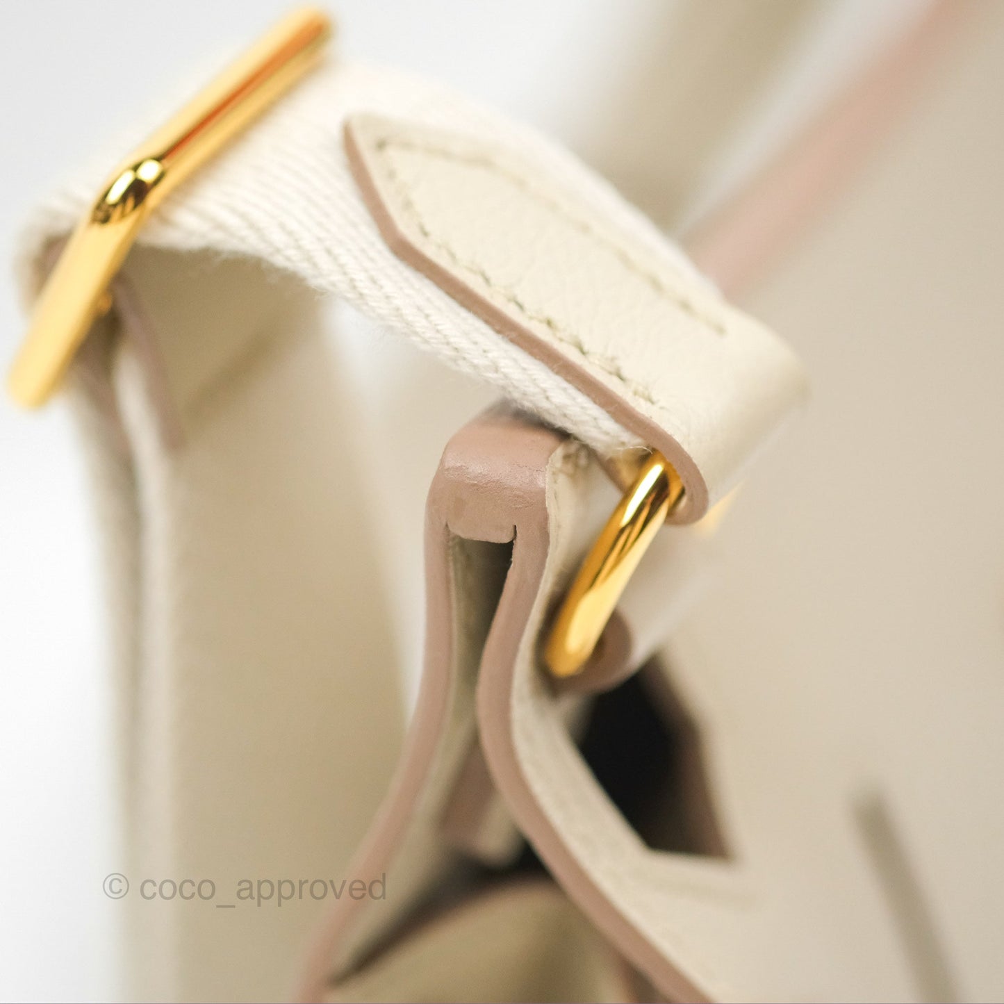 Hermès Mini Jypsiere Beton Evercolor Gold Hardware