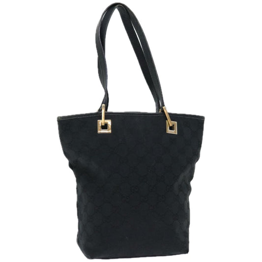 GUCCI GG Canvas Hand Bag Black 002 1099  66931