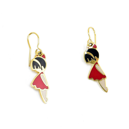 Luxury PradaGirl Drop Earrings