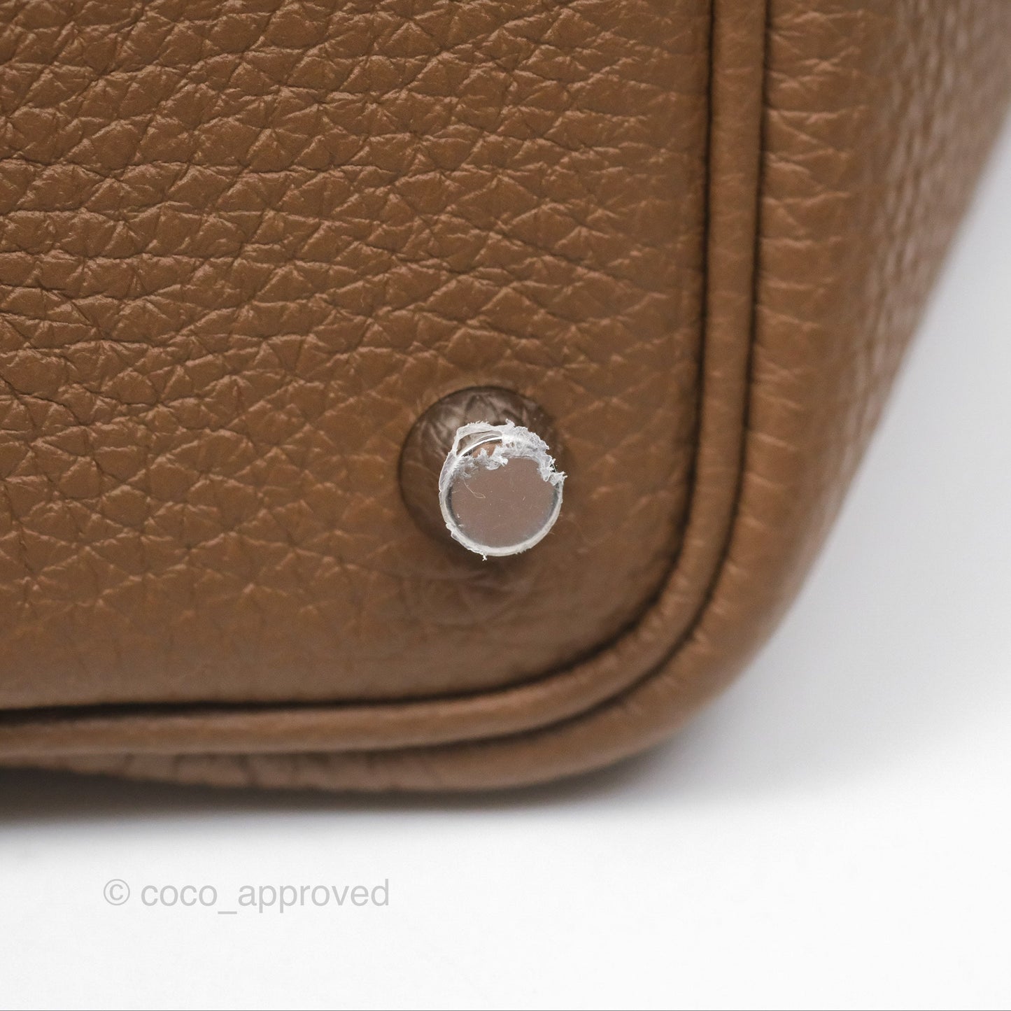 Hermès Picotin Lock 18 Alezan 3G/ Biscuit 48 Clemence Palladium Hardware