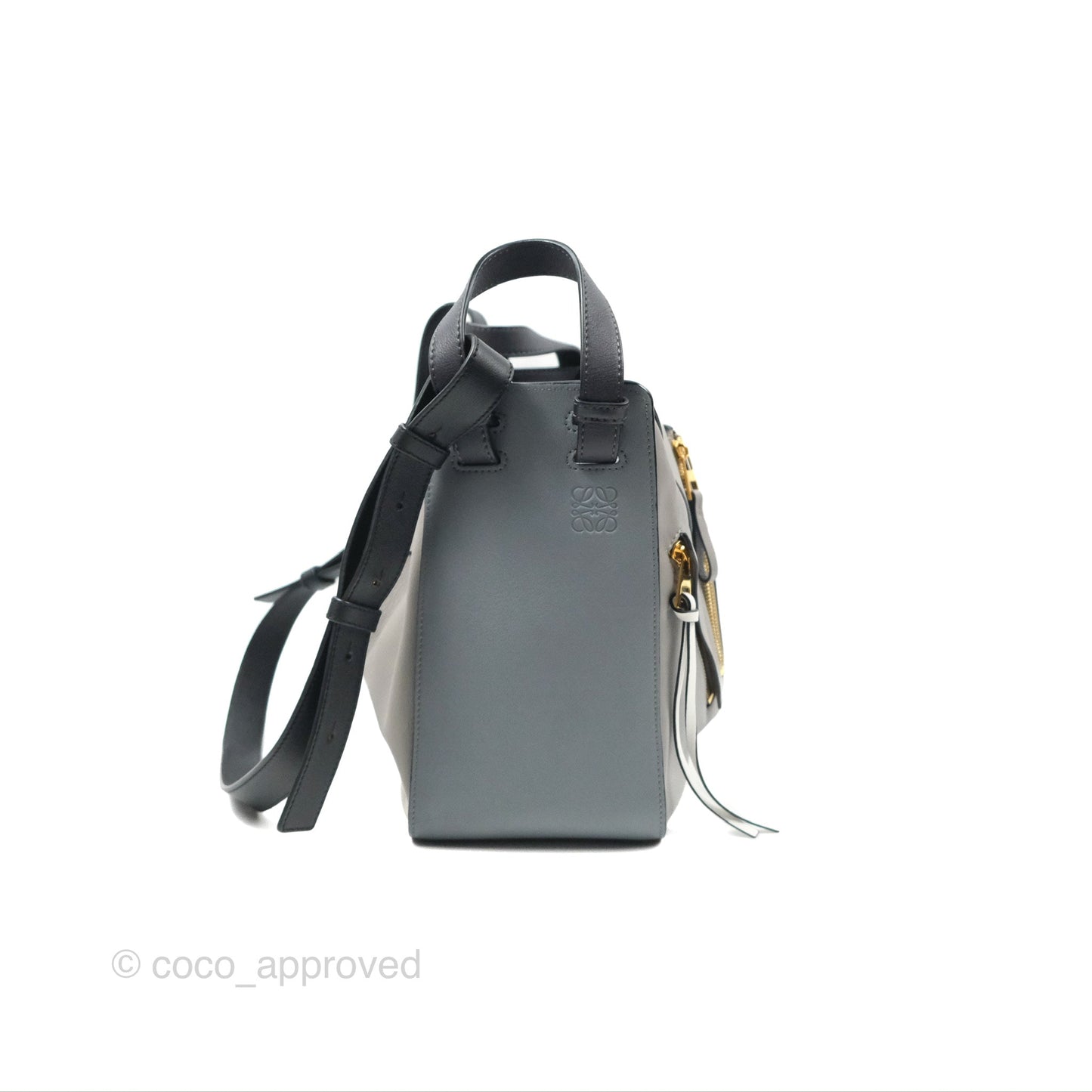 Loewe Small Hammock Shoulder Bag Grey