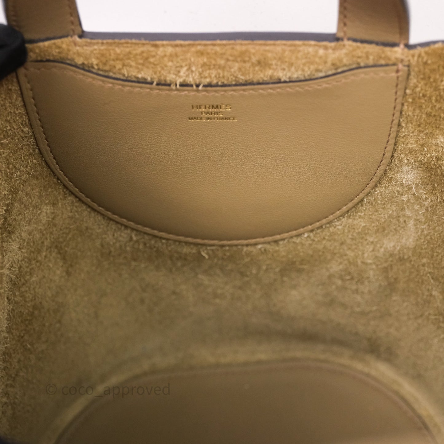 Hermès In-The-Loop 18 Beige Marfa 8Q Clemence Gold Hardware
