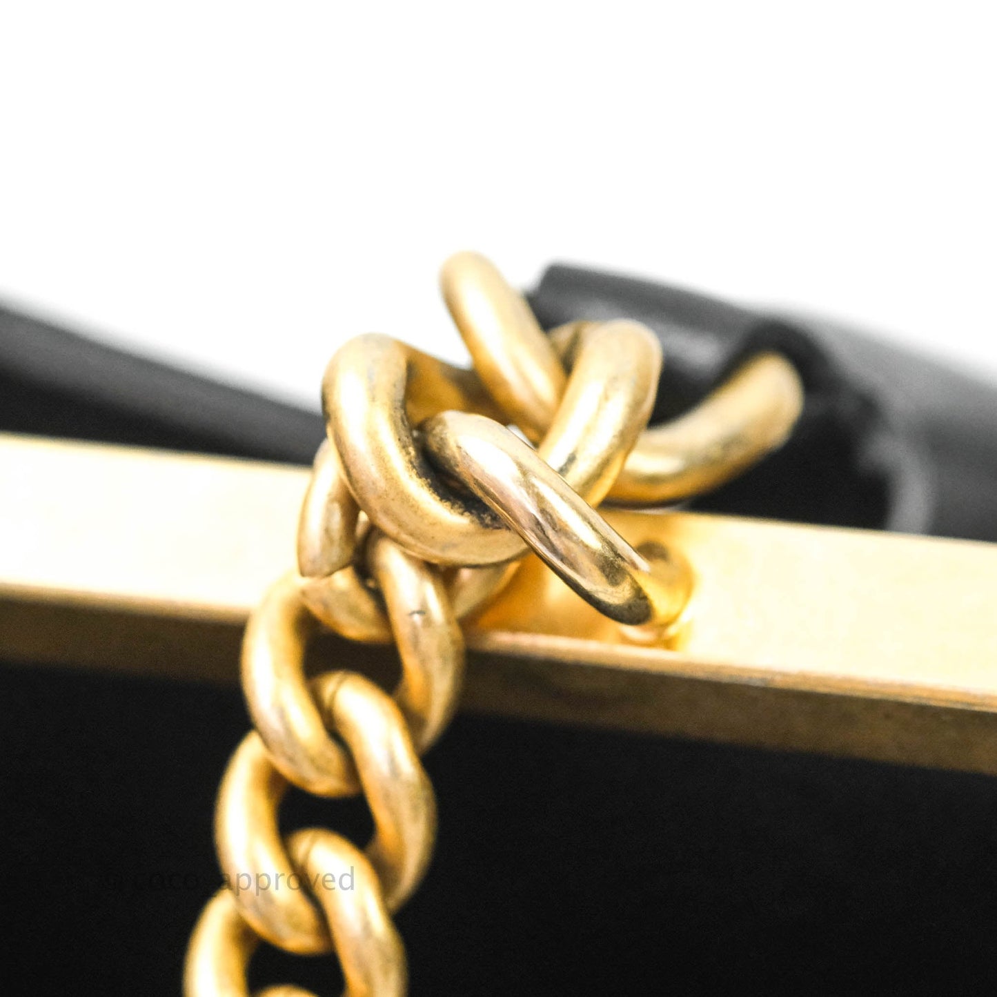 Chanel Flat Quilted Coco Luxe Large Shopping Bag Black Aged Gold Hardware 18P