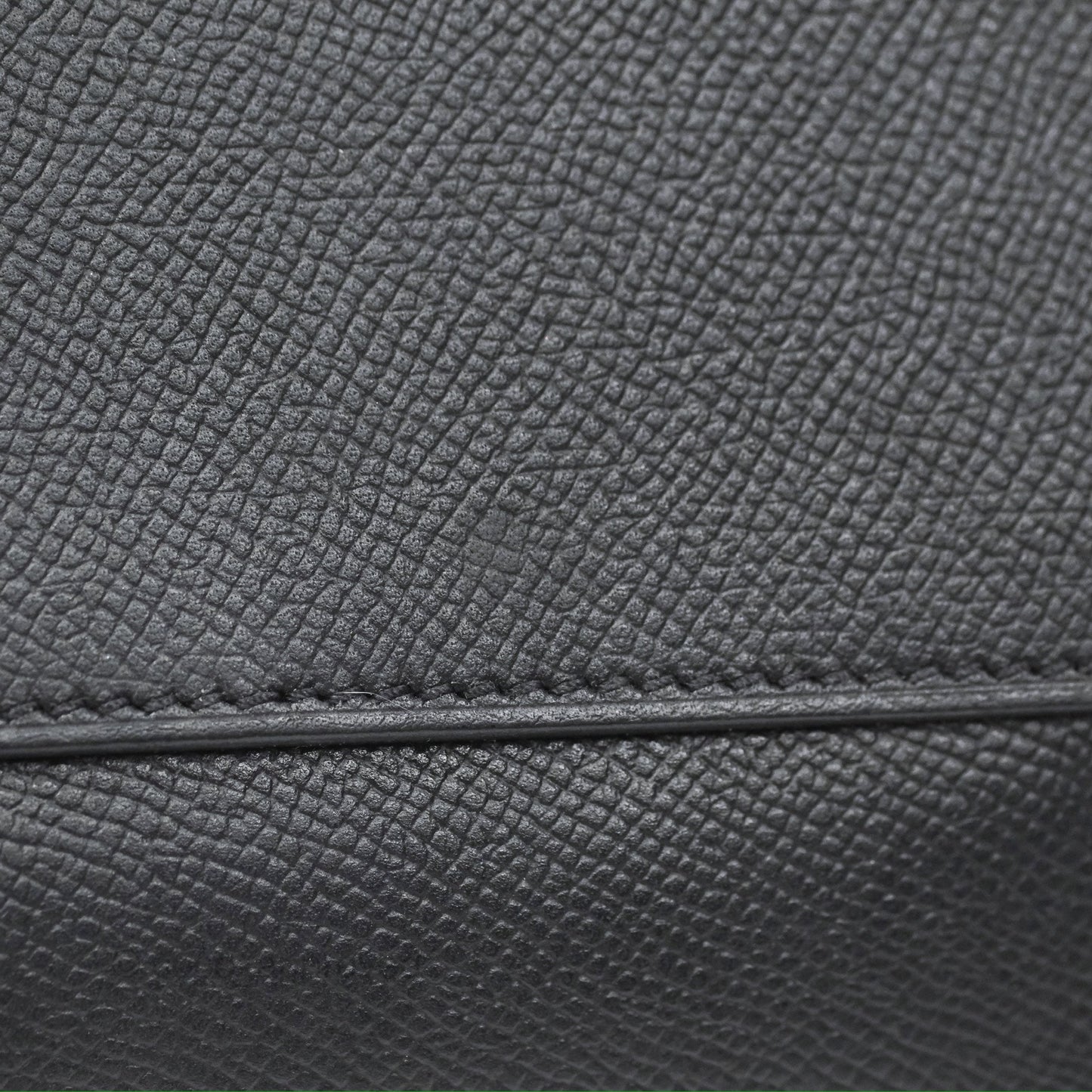 Hermes Octogone 23 Black Epsom