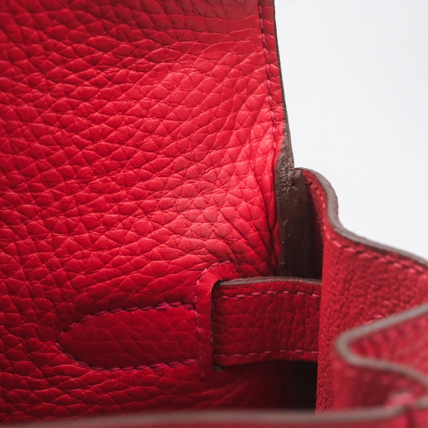 Hermès Kelly 28 Retourne Rouge Tomate S5 Clemence Gold Hardware