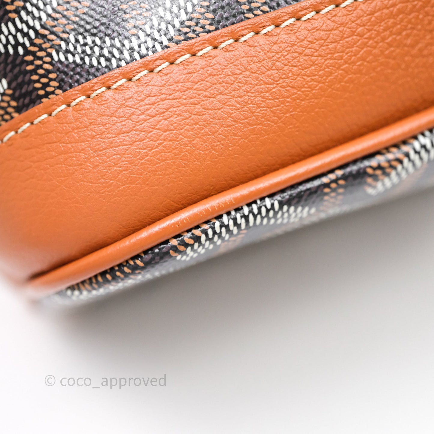 Goyard Petit Flot Bucket Bag Black & Tan Goyardine