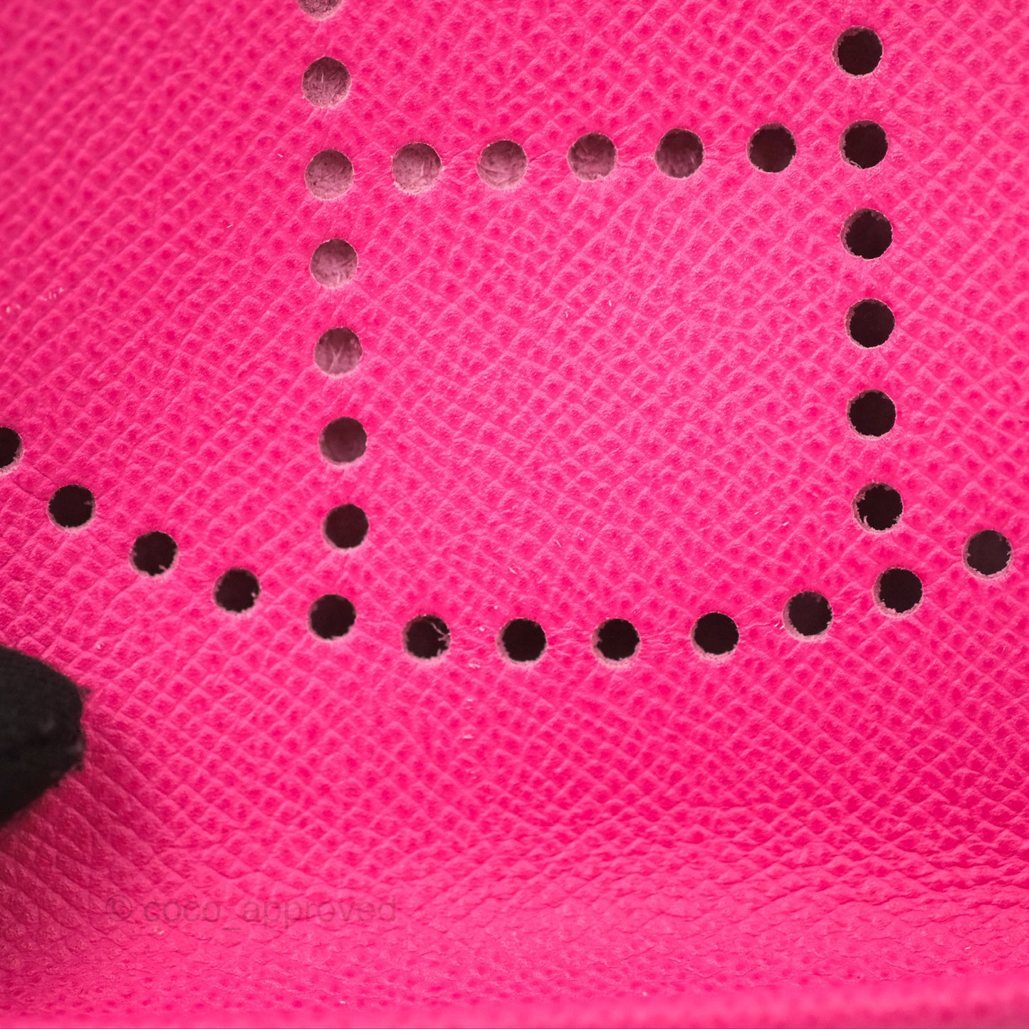 Hermès Mini Evelyne 16 Hot Pink Epsom Palladium Hardware