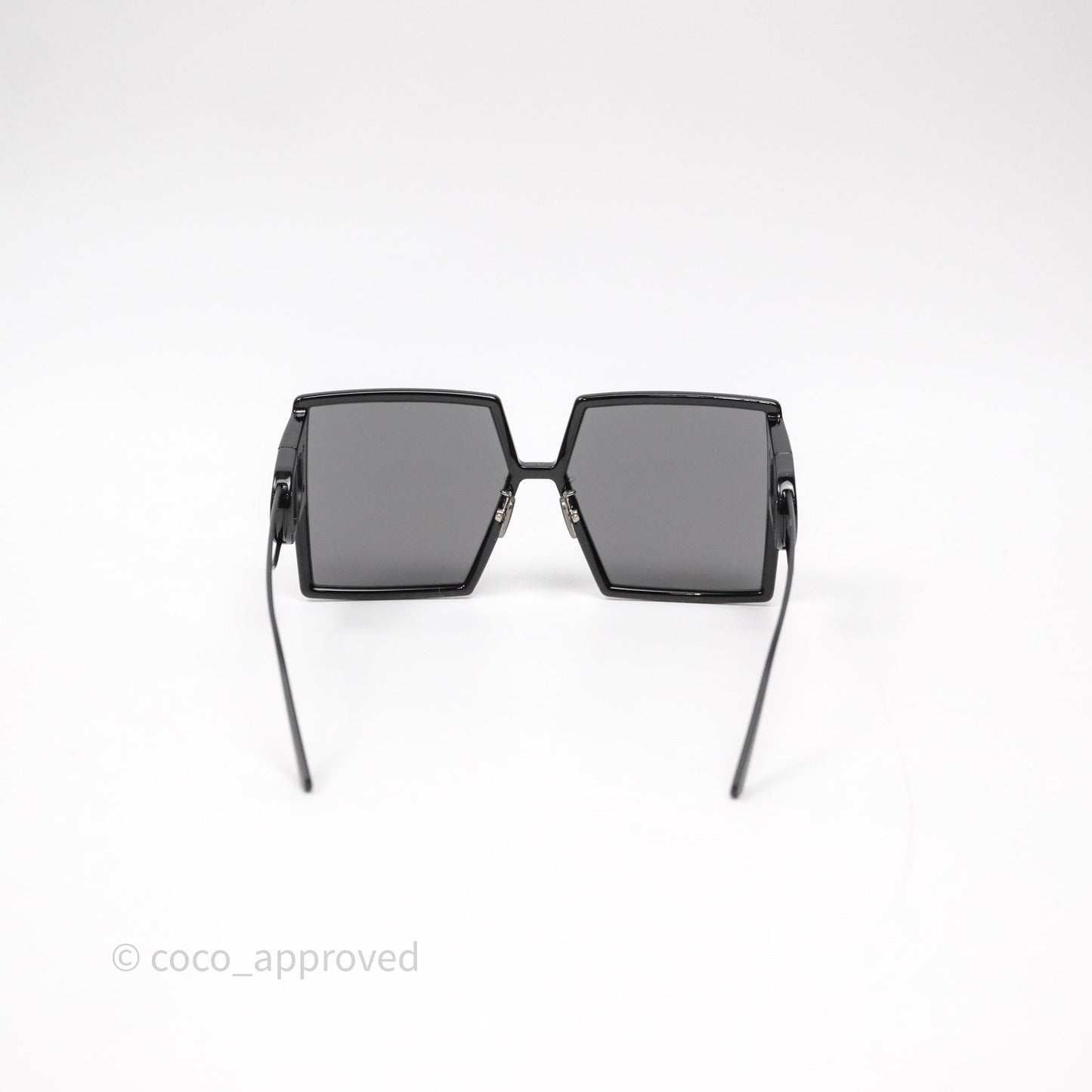 Christian Dior 30 Montaigne Square Sunglasses Black