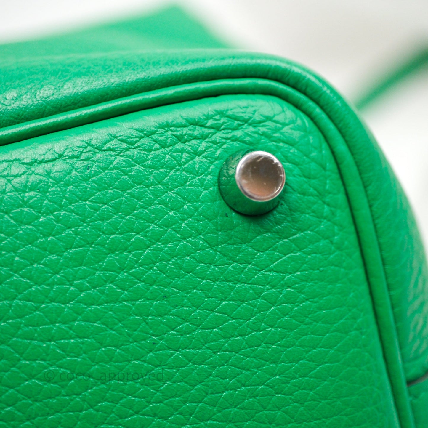 Hermès Picotin 18 Vert Jade 16 Clemence Palladium Hardware