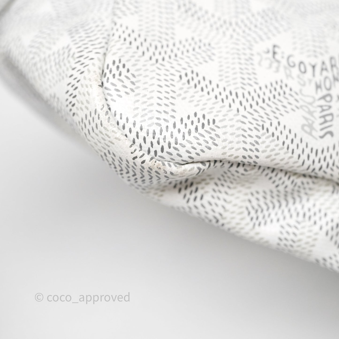 Goyard Bohème Hobo Bag PM White Goyardine Canvas