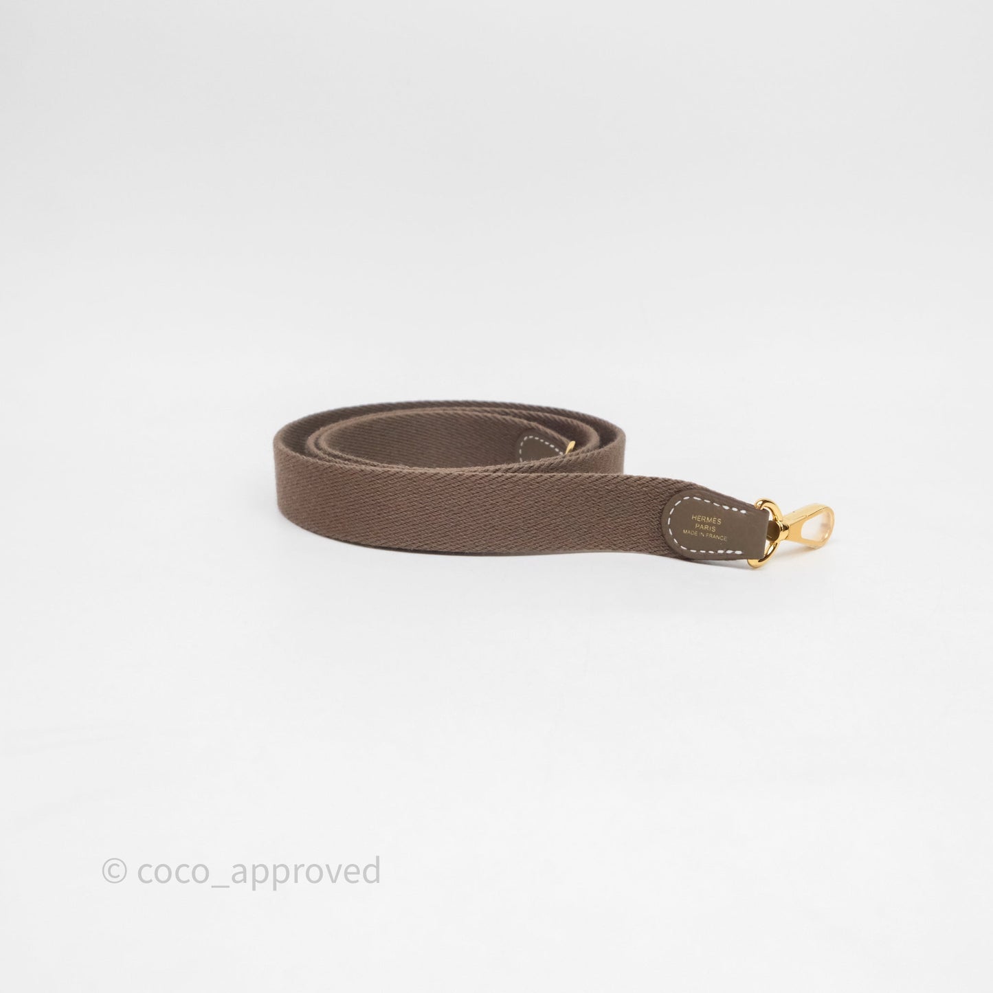 Hermès Mini Evelyne 16 Etoupe 18 Clemence Gold Hardware