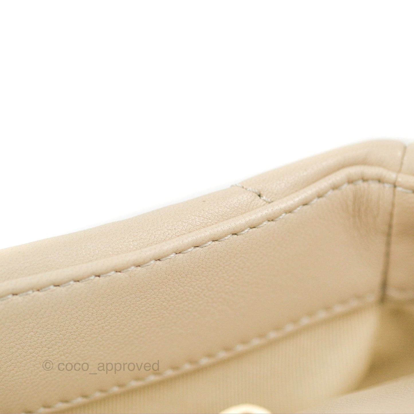 Chanel 19 Small Ivory Beige Mixed Hardware