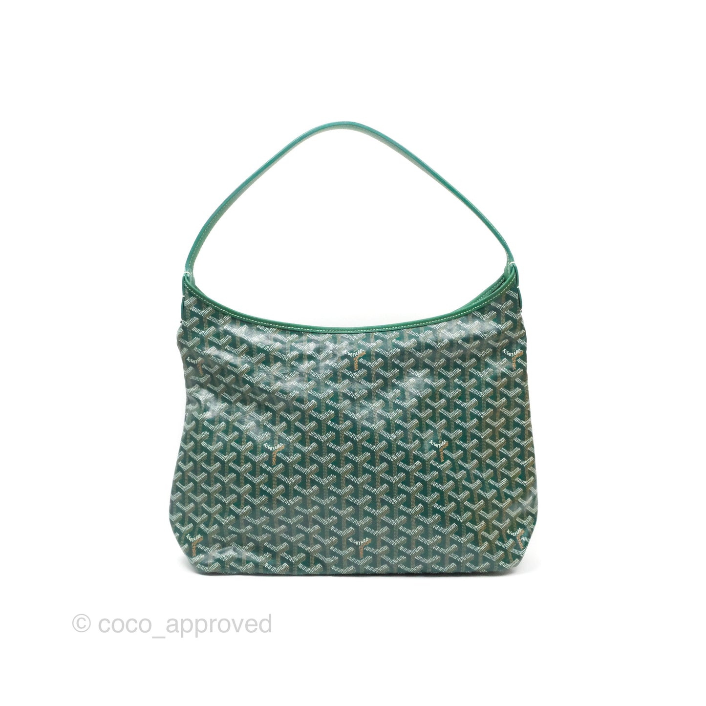 Goyard Bohème Hobo Bag Green Goyardine Canvas