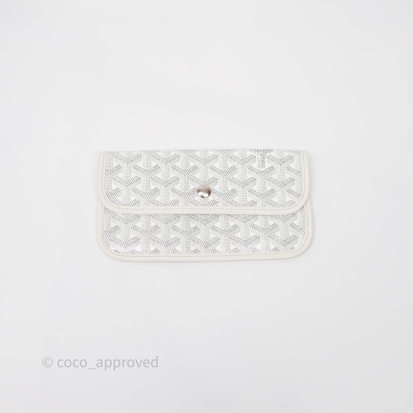 Goyard Bohème Hobo Bag PM White Goyardine Canvas