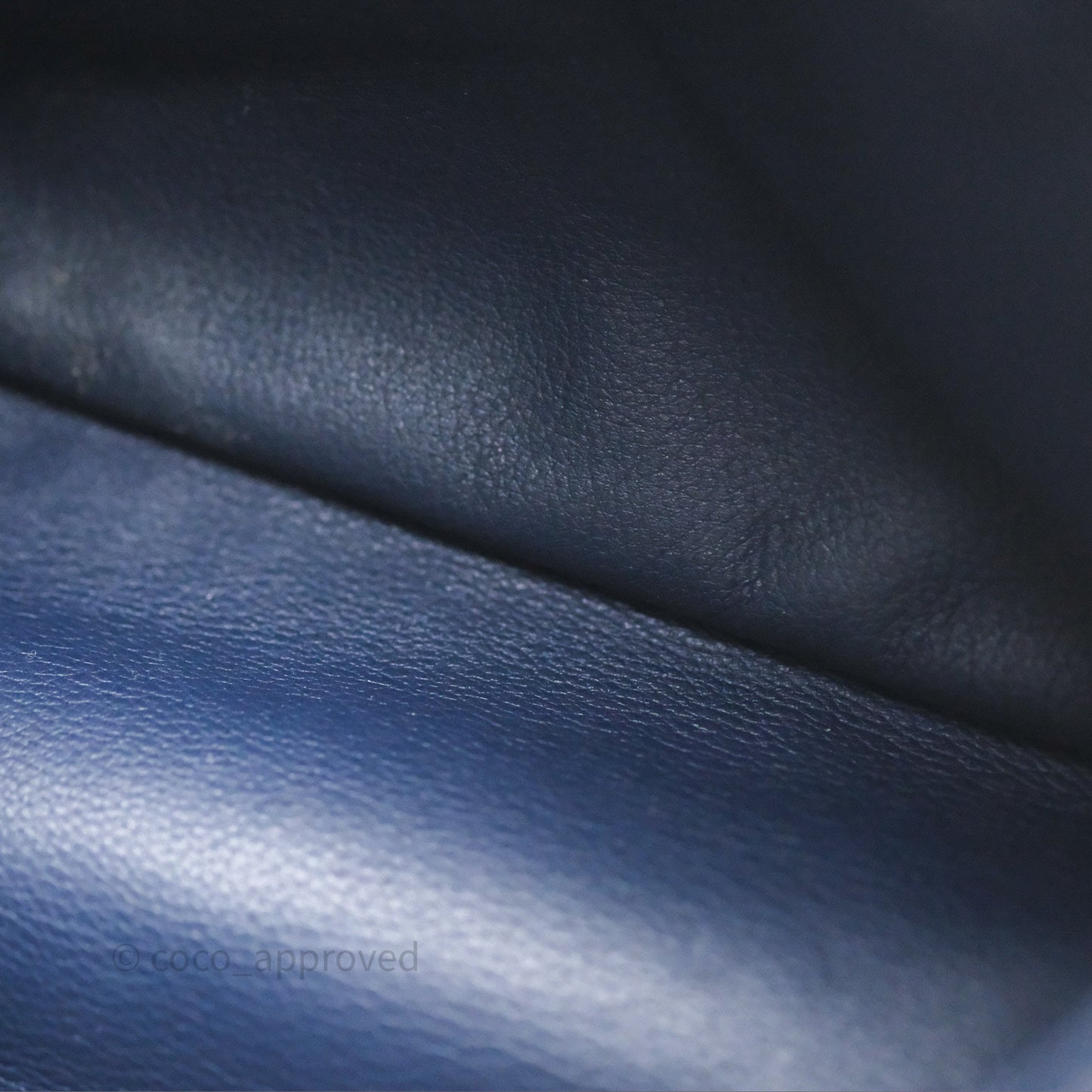 Goyard Anjou Mini Bag Goyardine Canvas Navy