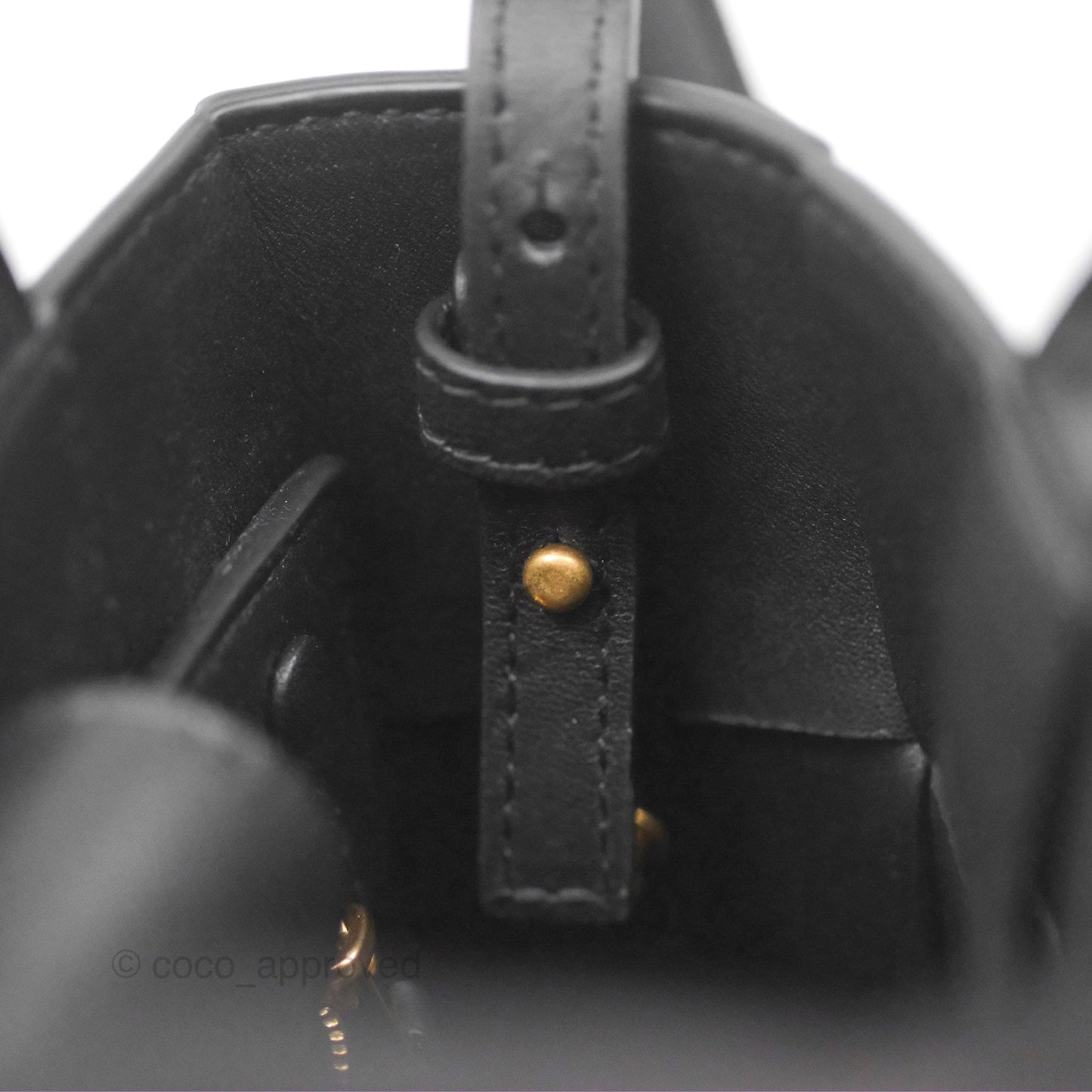 Bottega Veneta Mini Cassette Tote Bag Black