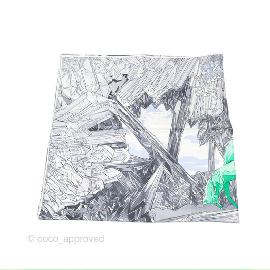Hermes La Vallee de Cristal Scarf 90