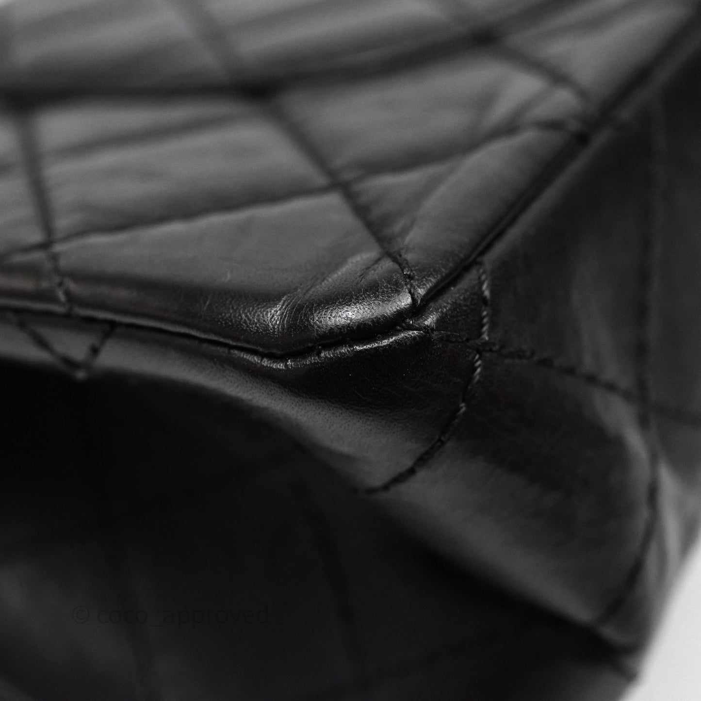 Chanel Reissue Quilted Aged Calfskin Black Gold Hardware 226