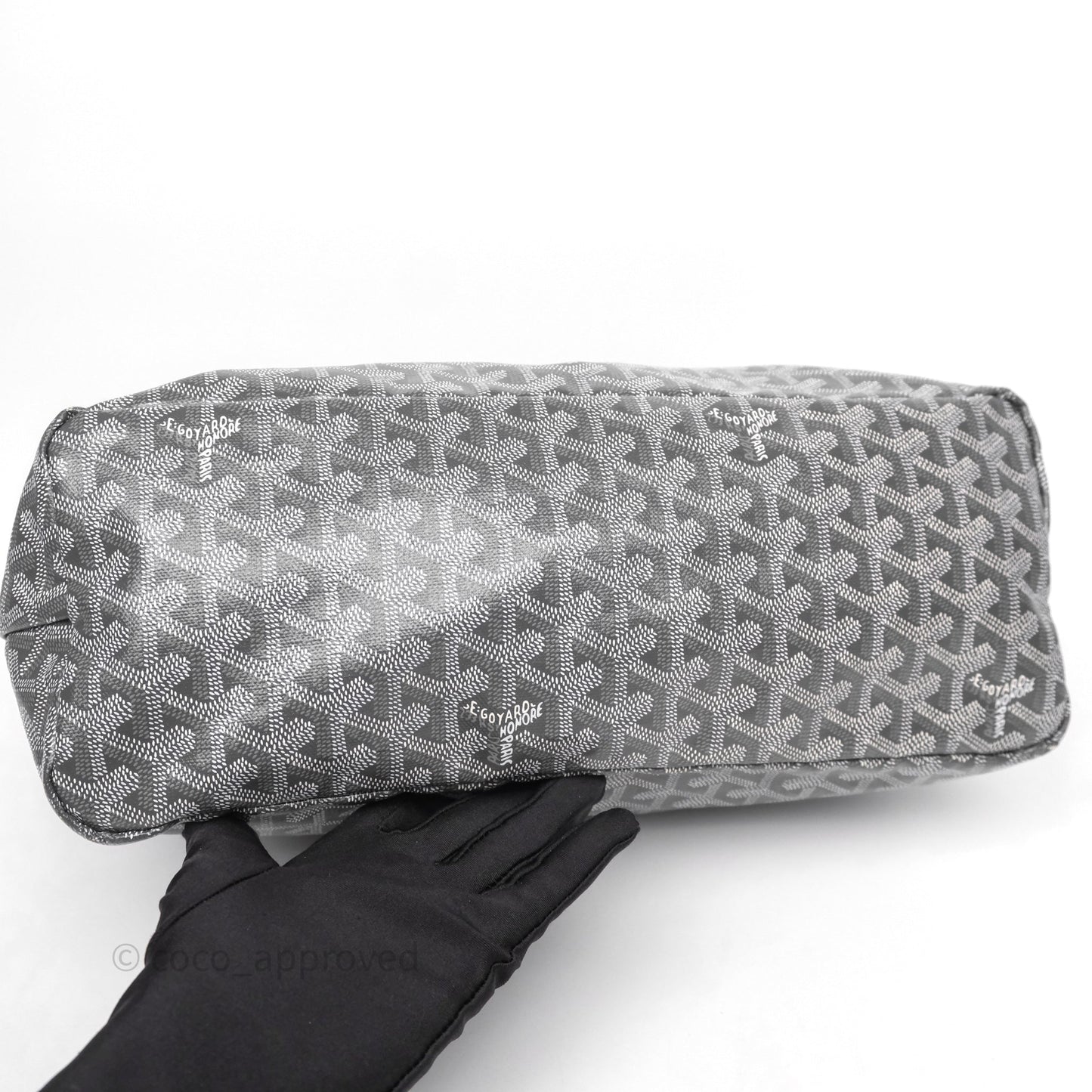 Goyard Bohème Hobo Bag Grey Goyardine Canvas