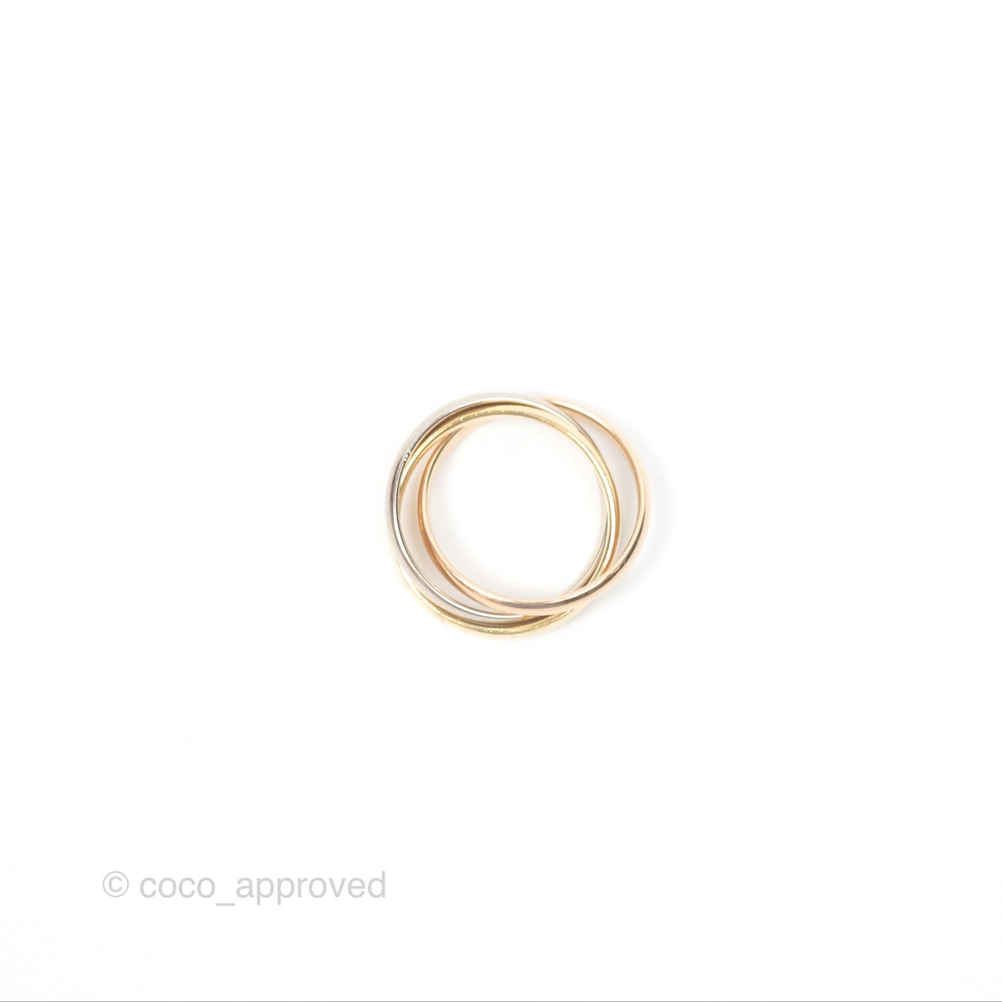 Cartier Trinity Ring White Gold/ Yellow Gold/ Rose Gold