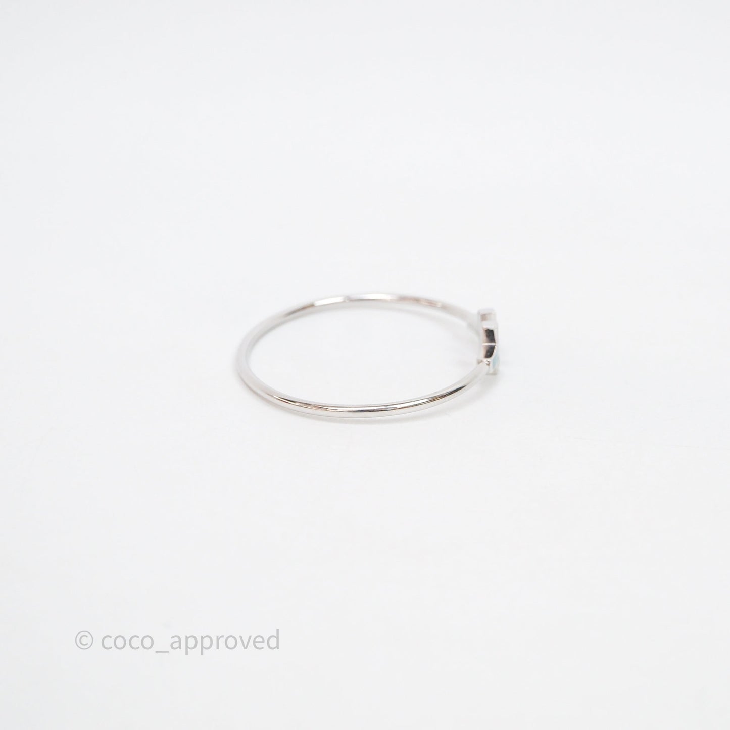 Tiffany & Co Tiffany T Wire Bracelet in White Gold with Turquoise and Diamonds 18k