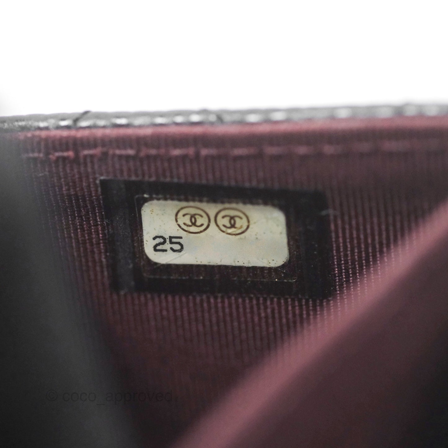 Chanel Caviar Quilted Flap Card Holder Black Gold Hardware
