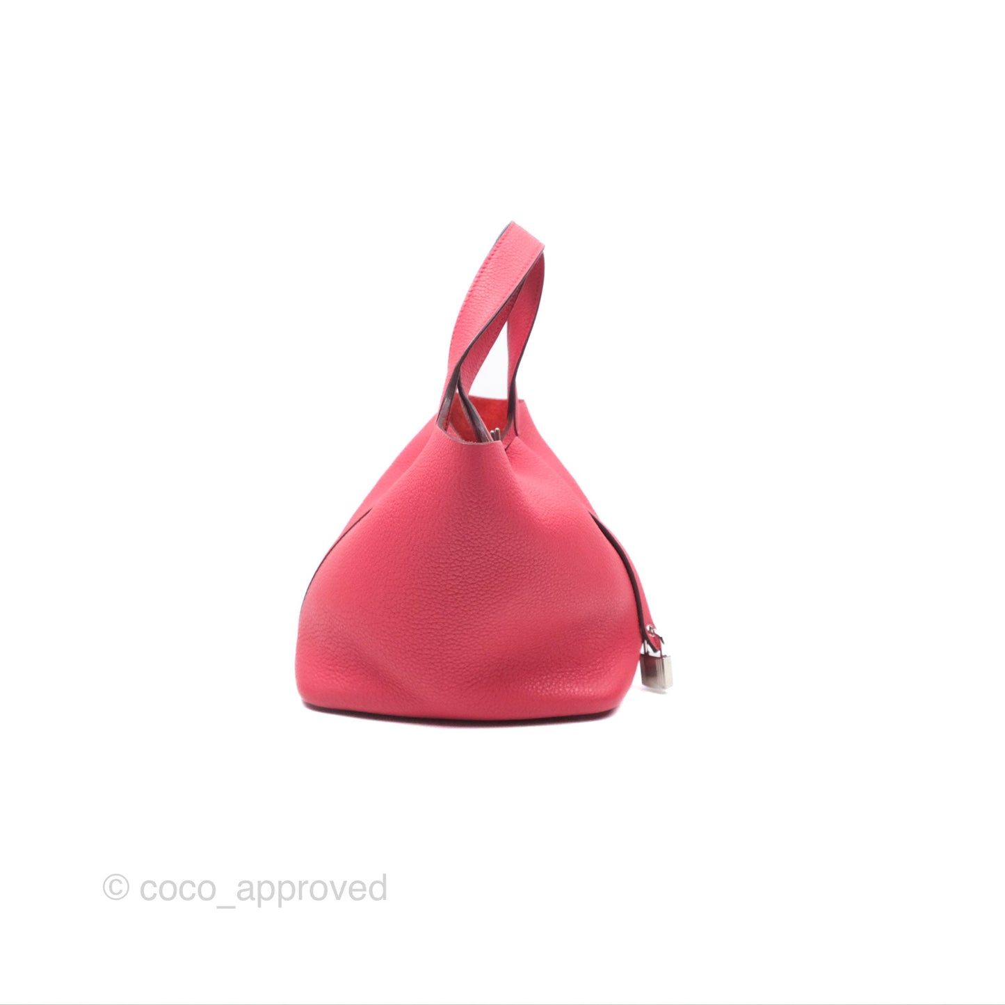 Hermès Picotin Lock 18 Bougainvillier A5 Clemence Palladium Hardware