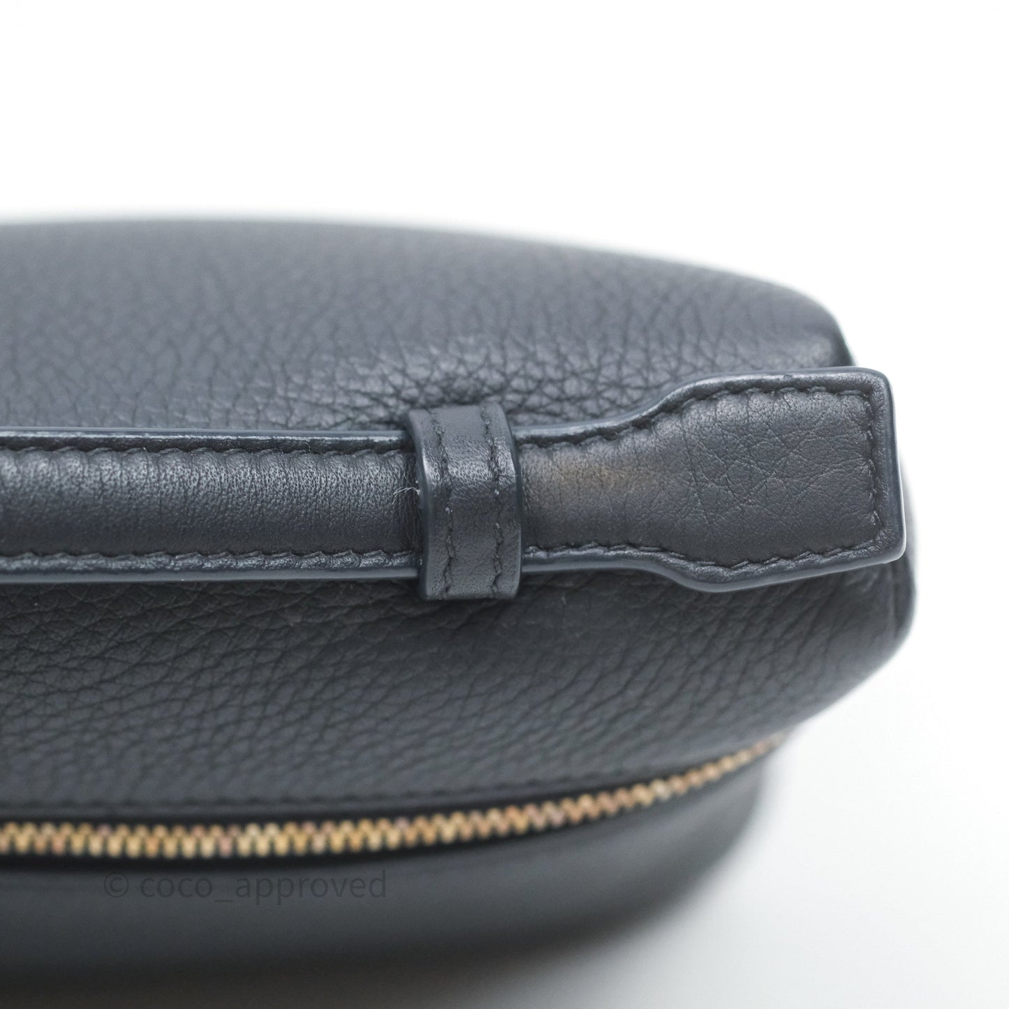 Loro Piana Extra Pocket L19 Navy Grained Calfskin
