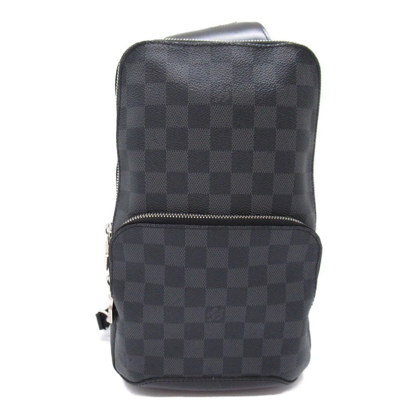 Louis Vuitton Avenue Sling Bag Shoulder Bag Shoulder Bag PVC ted Canvas Damier Graphite  Grey N41719