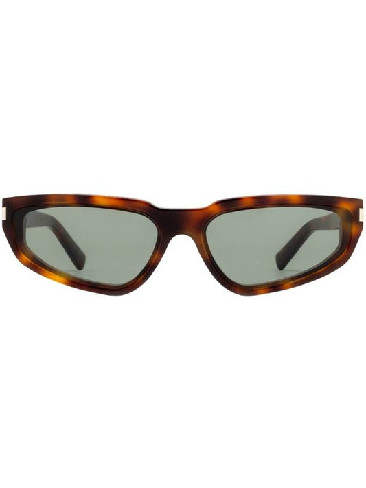 Luxury Saint Laurent Eyewear Nova Sunglasses Havana