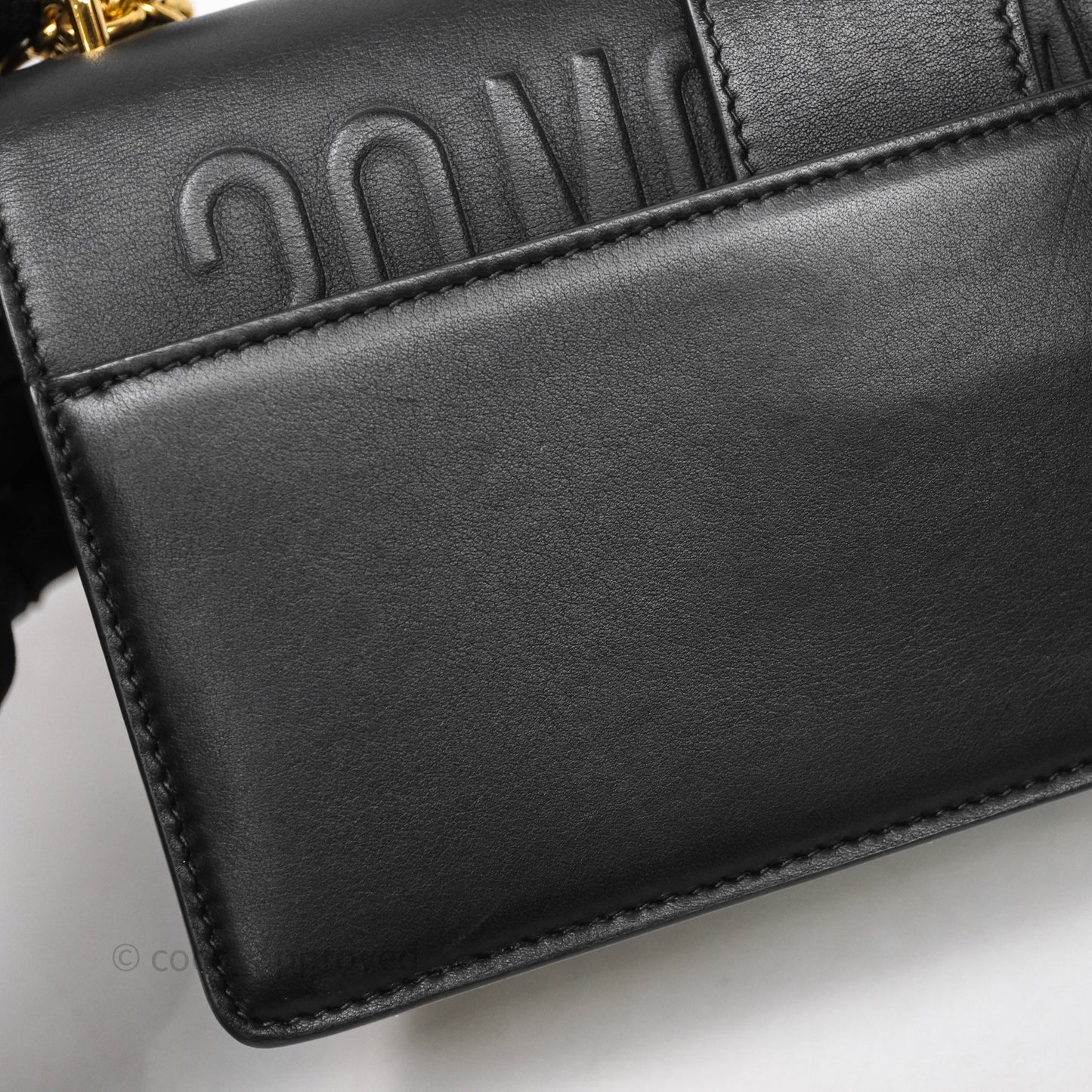 Christian Dior 30 Montaigne East-West Chain Bag Black