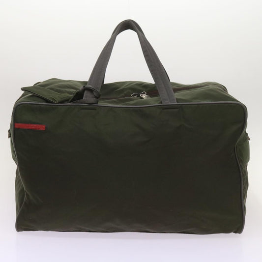 Luxury PradaShoulder Bag Nylon 2Set Black Khaki 67079