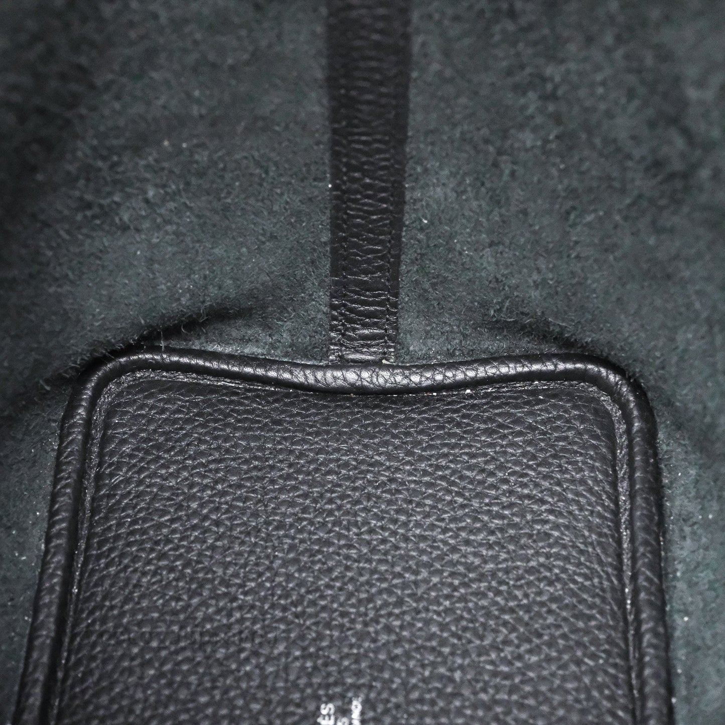 Hermès Picotin 18 Black Noir 89 Clemence So Black Hardware