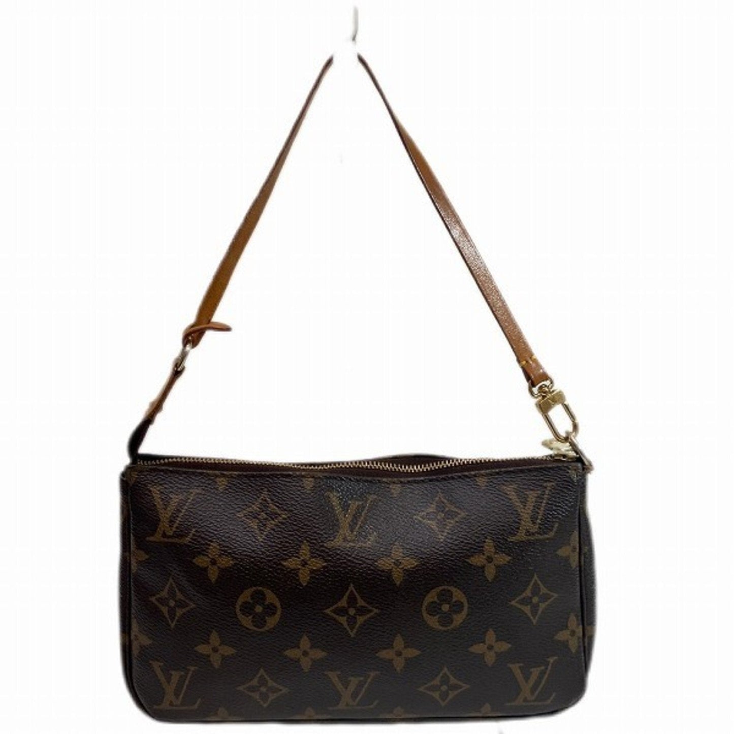 Louis Vuitton Pochette Accessoire  Canvas Clutch Bag ()
