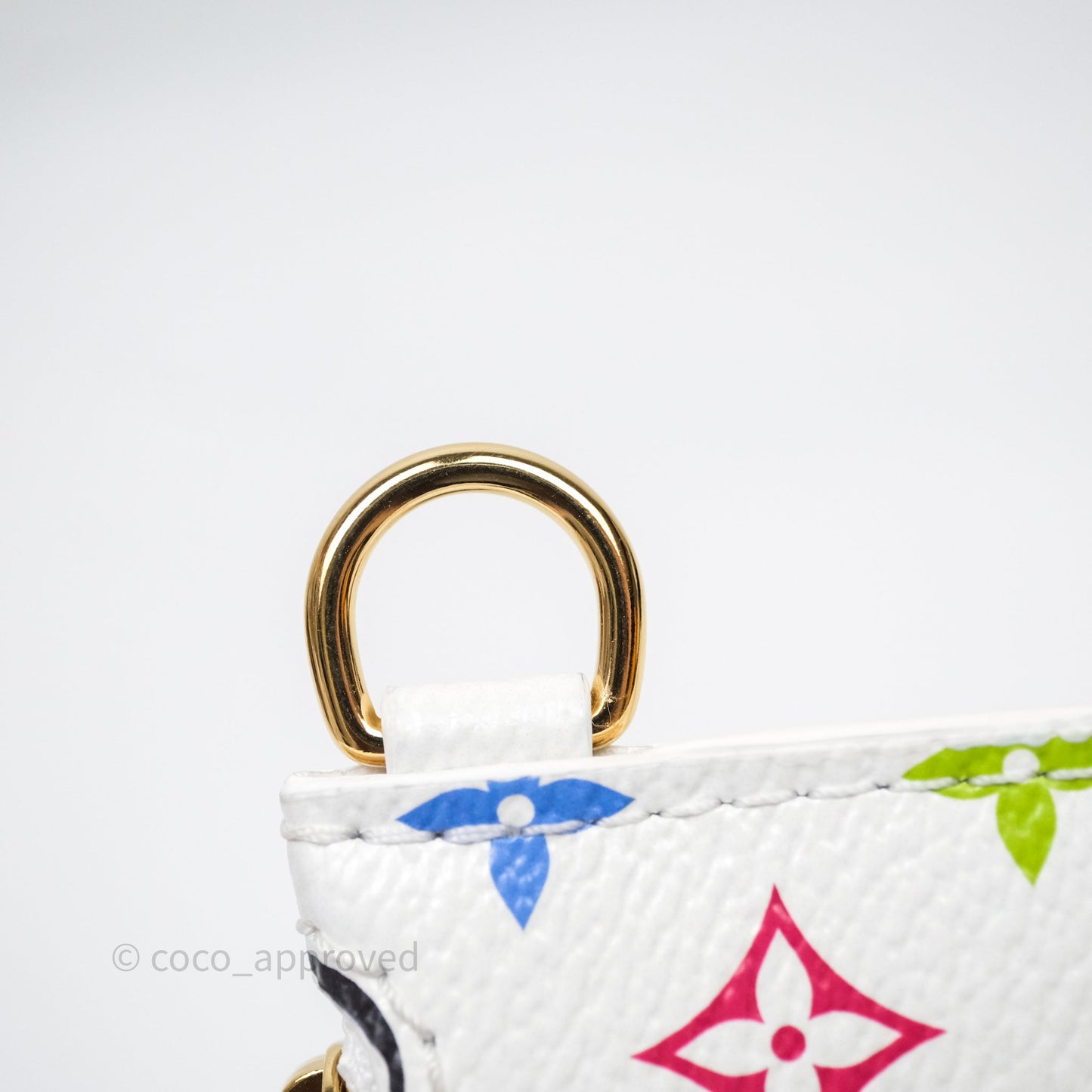 Louis Vuitton x Takashi Murakami All In BB Bag Multicolore Blanc Monogram Canvas